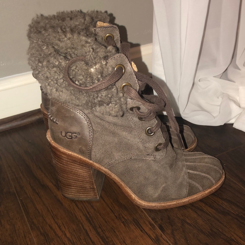 UGG heeled boots